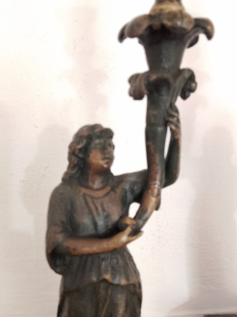 Κηροπήγιο - Πατιναρισμένος μπρούτζος #4.3