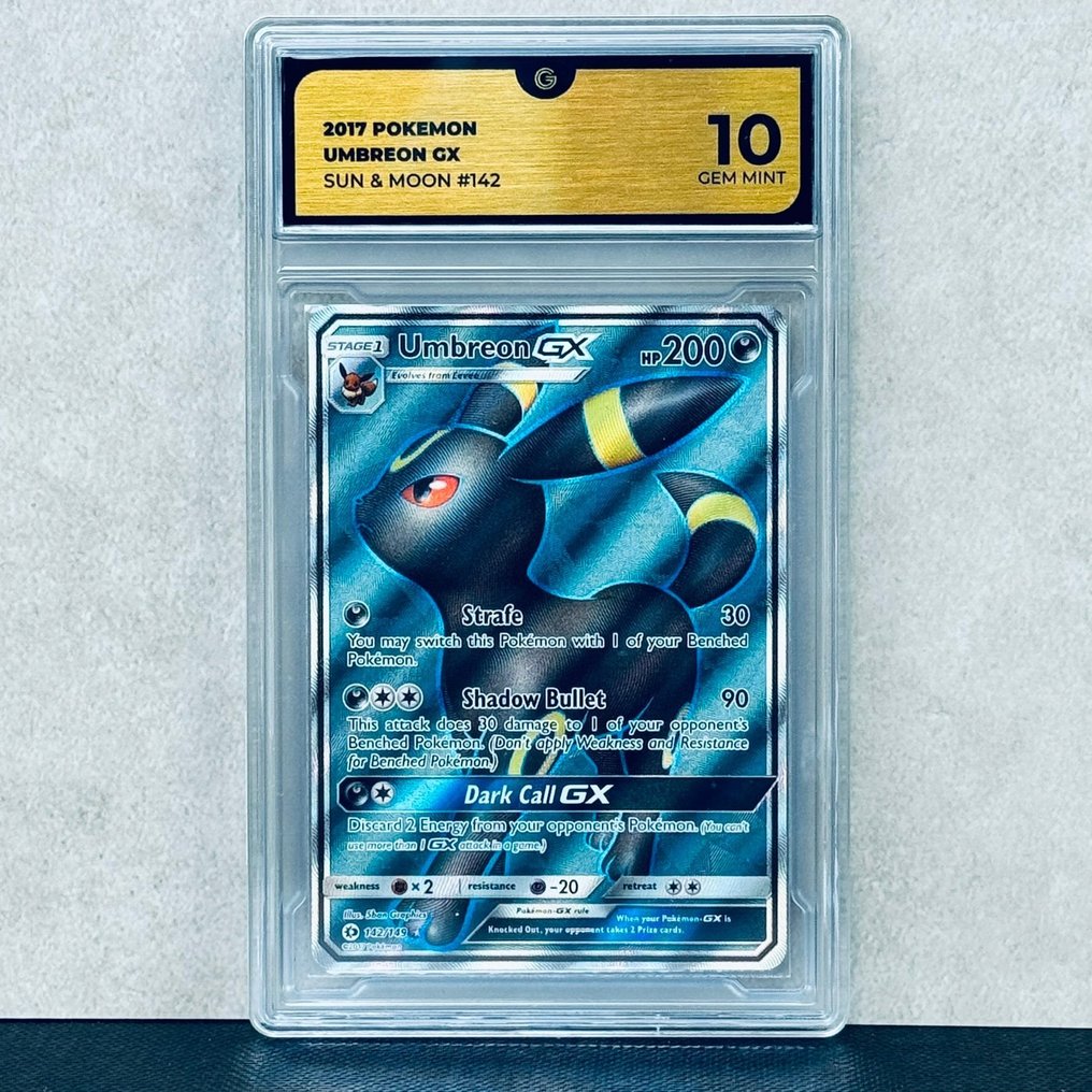 Pokémon Graded card - Umbreon 142 - Pokémon - GG 10 #1.0