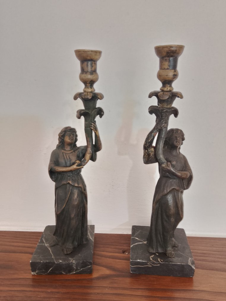 Κηροπήγιο - Πατιναρισμένος μπρούτζος #1.0