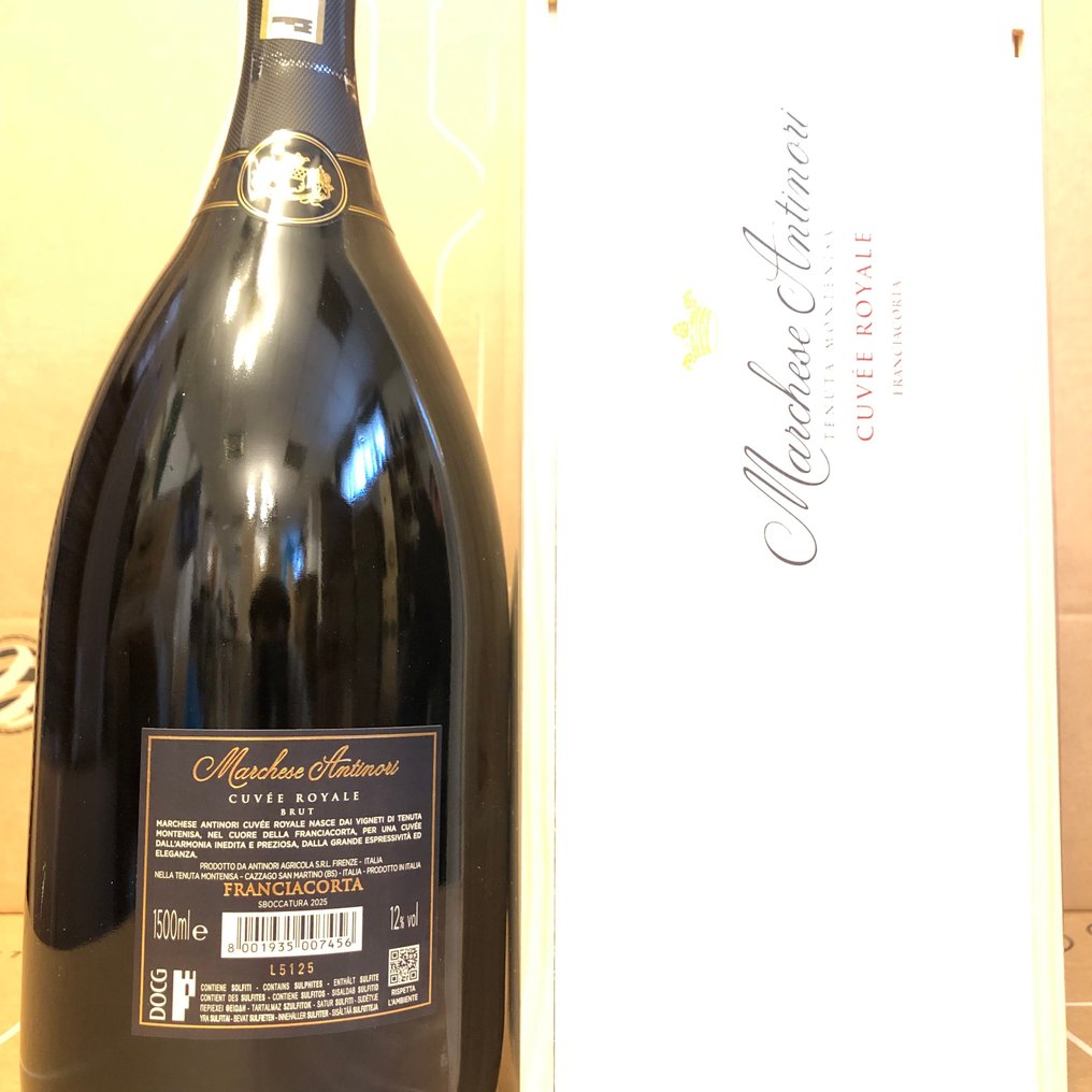 Marchesi Antinori, Franciacorta "Cuvee Royale" - Lombardy - 1 Magnum (1.5L) #3.2
