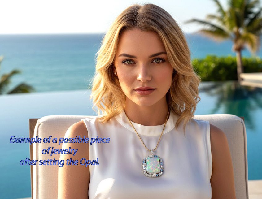 Opal - 12.06 ct - Instituto Gemólogico Español (IGE) #3.2