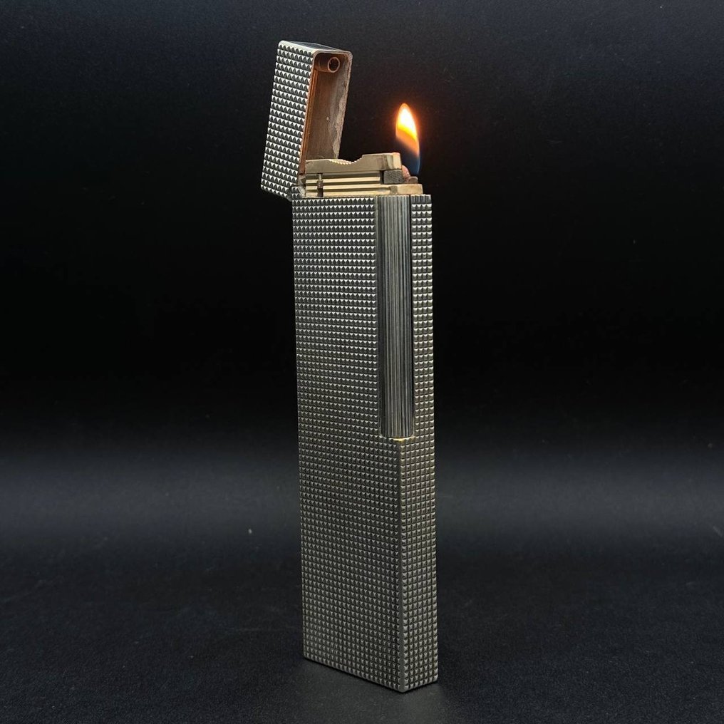 S.T. Dupont - Large Table Lighter - 打火机 - 镀银 #1.0
