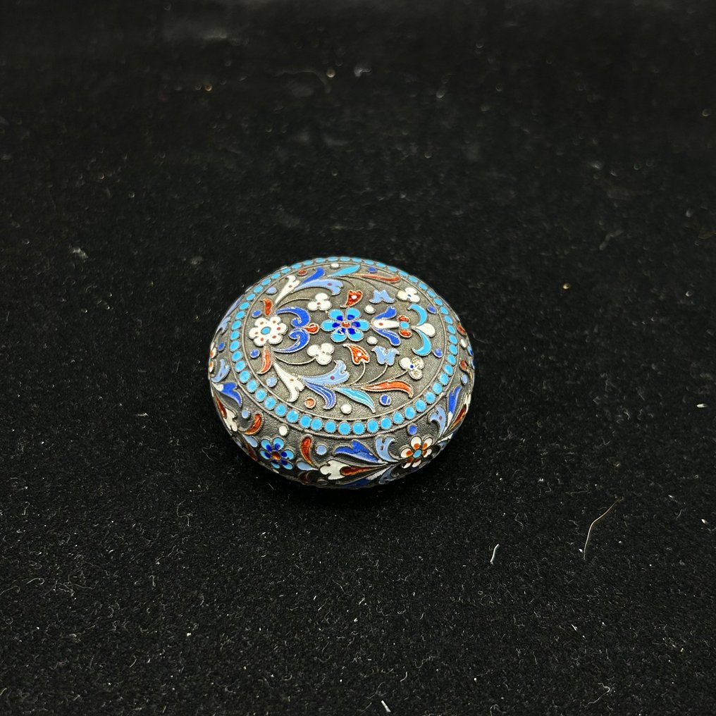 Tabaksdoos - .916 (88 Zolotniki) zilver #1.0