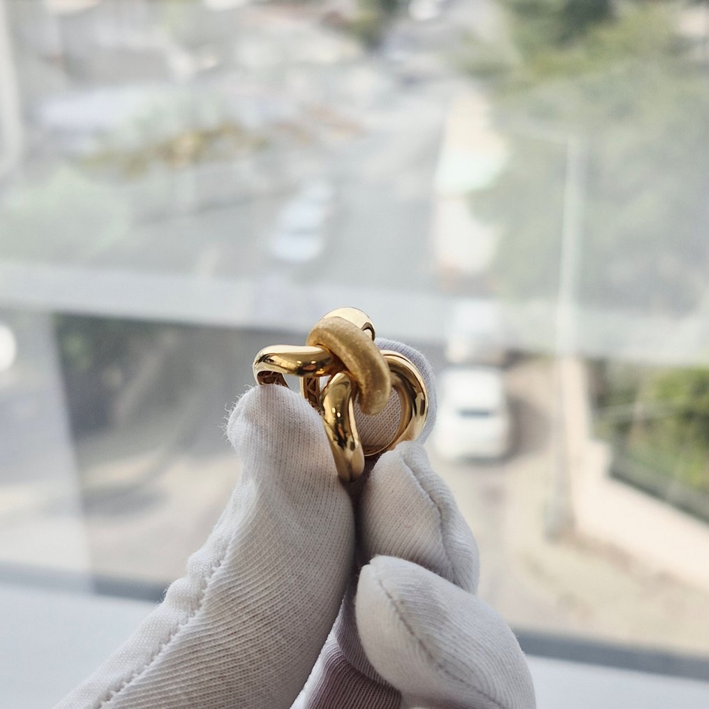 Anello - 18 carati Oro giallo - Finitura opaca e lucida #2.1