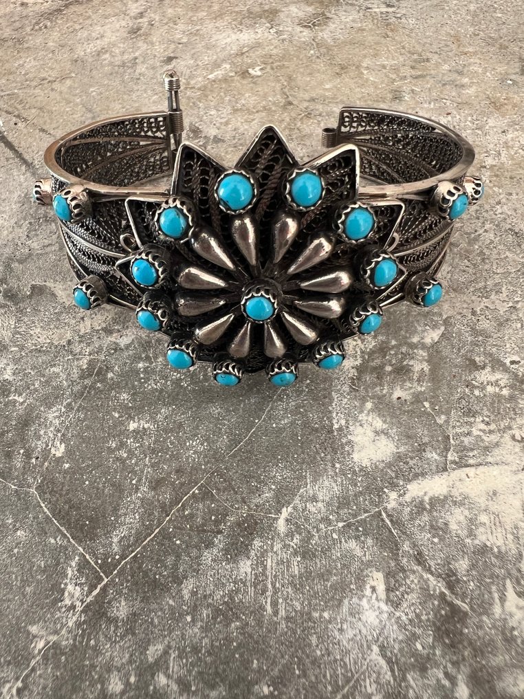 手链 - 银 - 埃及 - 20世纪 #2.1