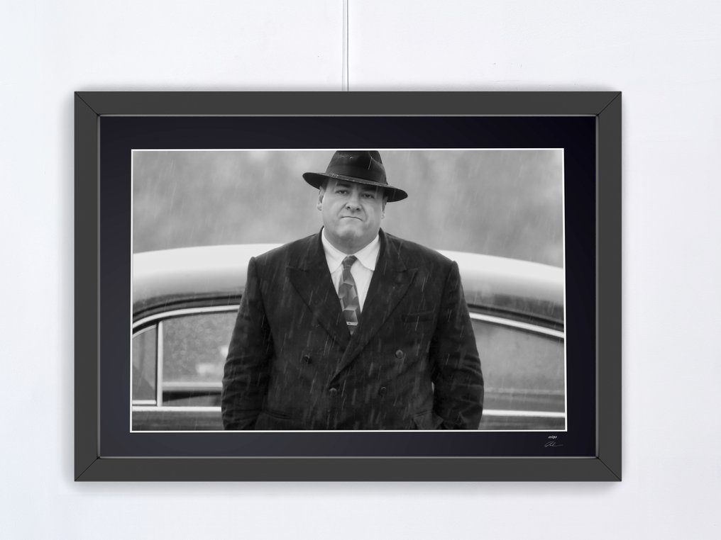 James Gandolfini - "All The King's Men " 2006 - Fine Art Photography - Luxury Wooden Frame 70X50 cm - Limited Edition 01 of 30 - Serial 20419 - Original Certificate (COA), Hologram - 100% New. Shipping Reduction from 3 items #1.0