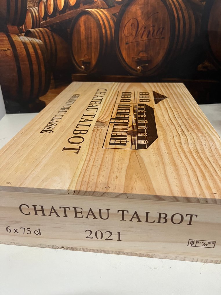 2021 Chateau Talbot - Saint-Julien Grand Cru Classé - 6 Bottles (0.75L) #1.0