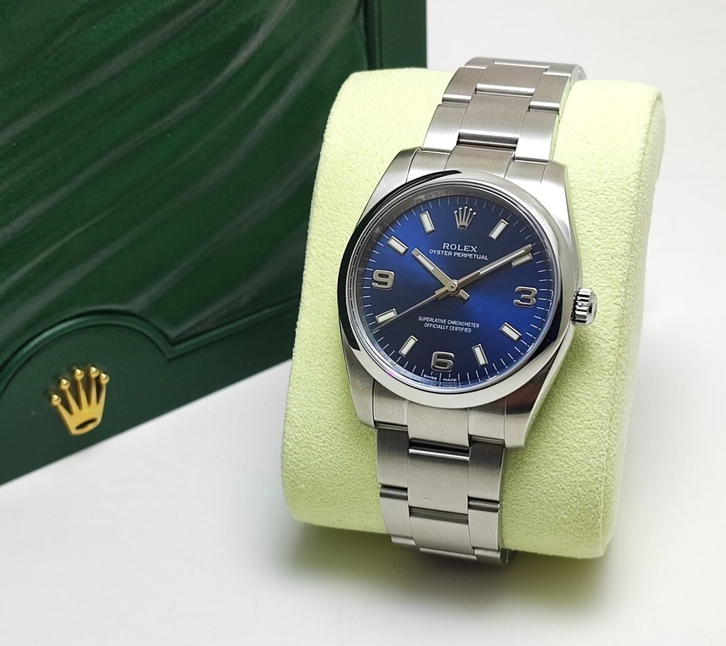 Rolex - Oyster Perpetual “Blue Dial” - Ref. 114200 - 中性 - 2010-2020年 #3.2