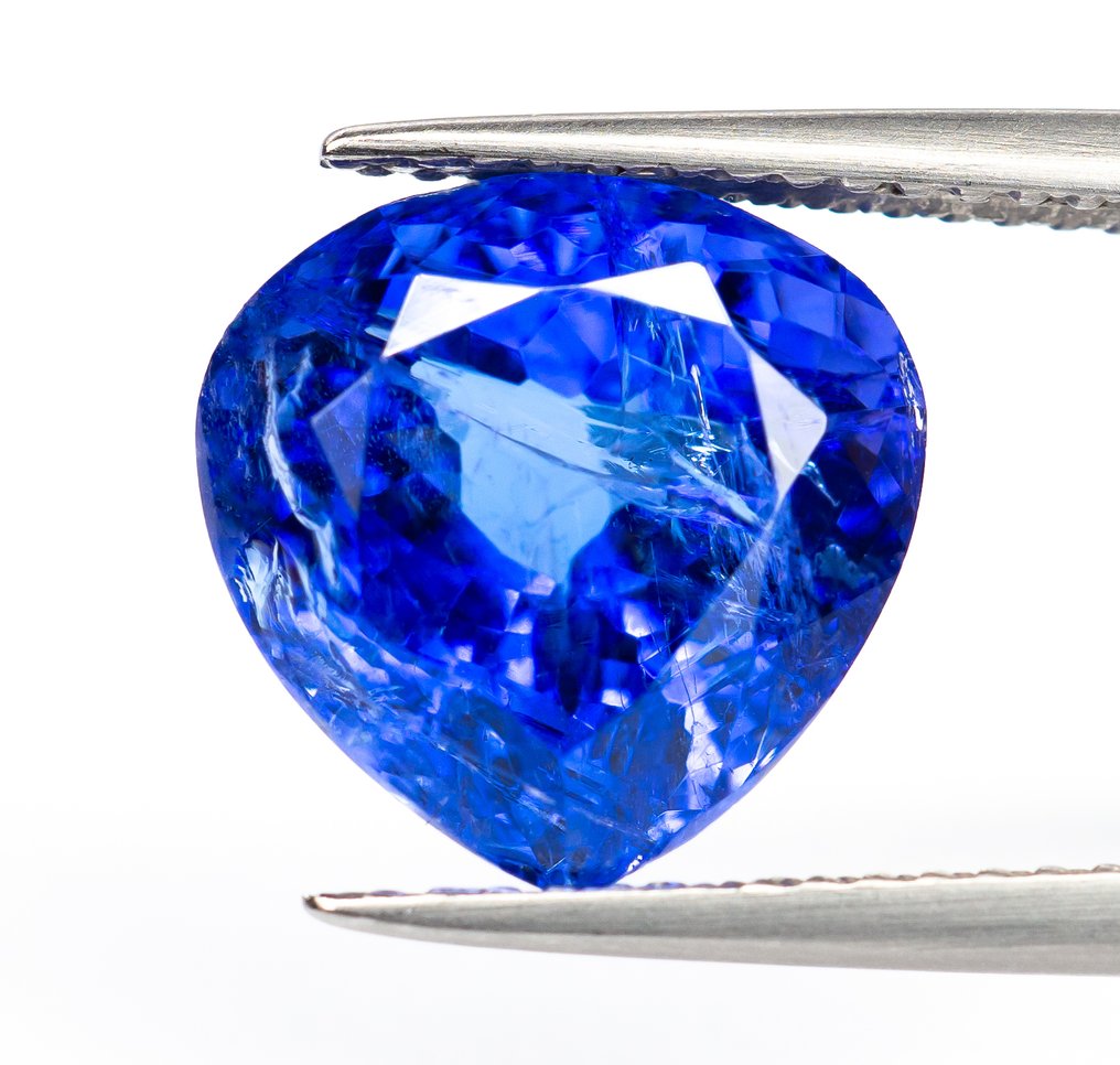 χωρίς τιμή ασφαλείας Τανζανίτης - 6.11 ct - Bellerophon Gemlab - Μωβ-μπλε #1.0