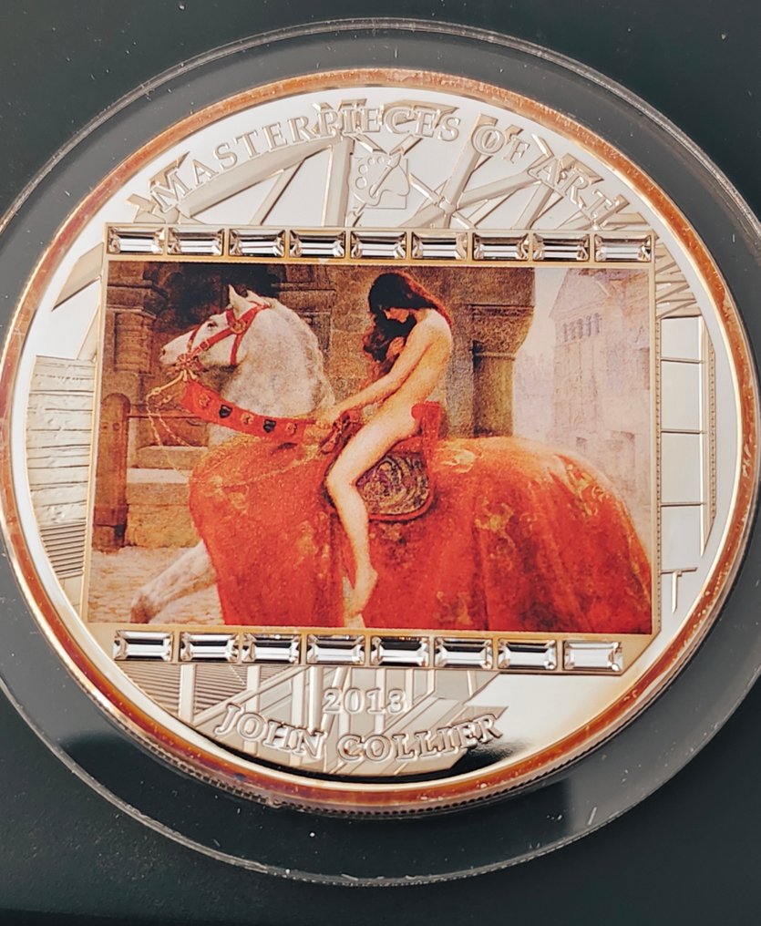 Tschad, Cook-Inseln. 20 Dollars / 10000 Francs 2013 y 2022 #1.0