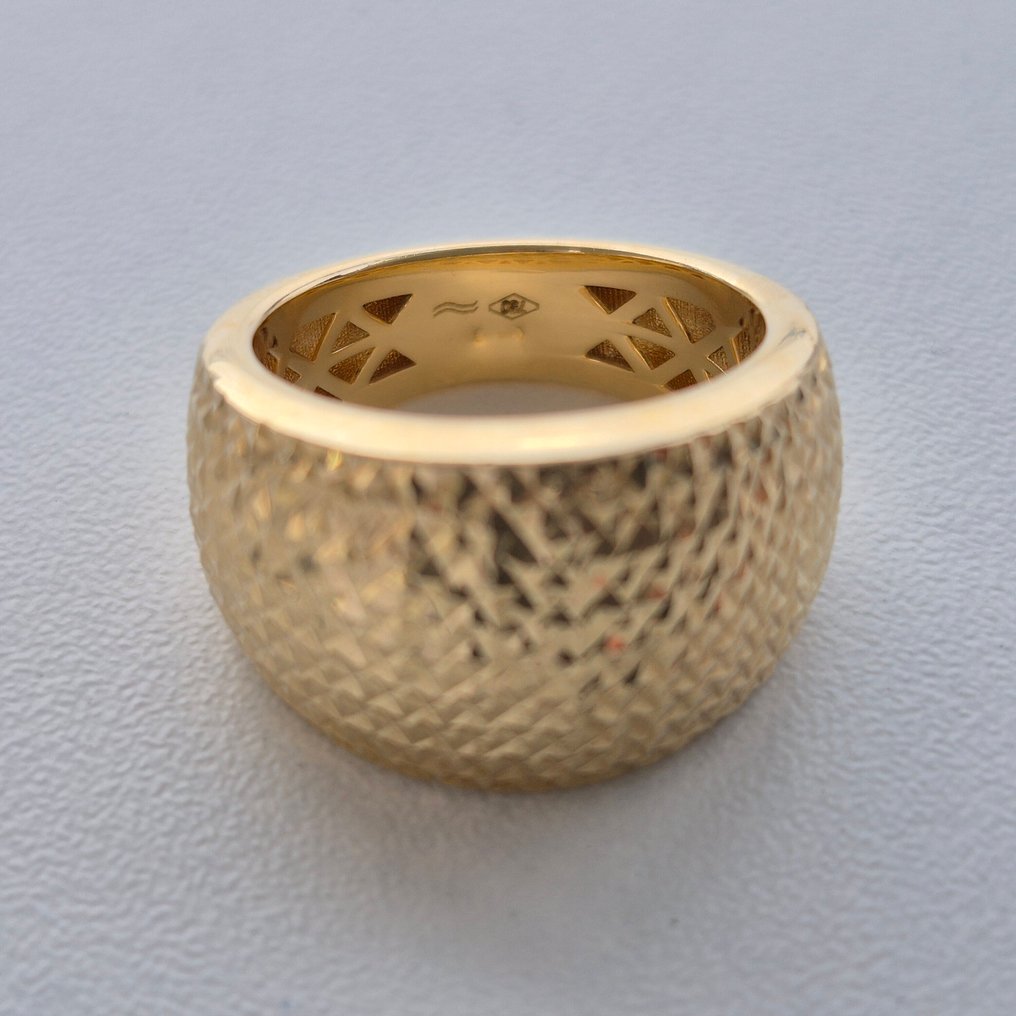 Sormus - 18 kt. Keltakulta - Diamond Cut 3D classical #4.3