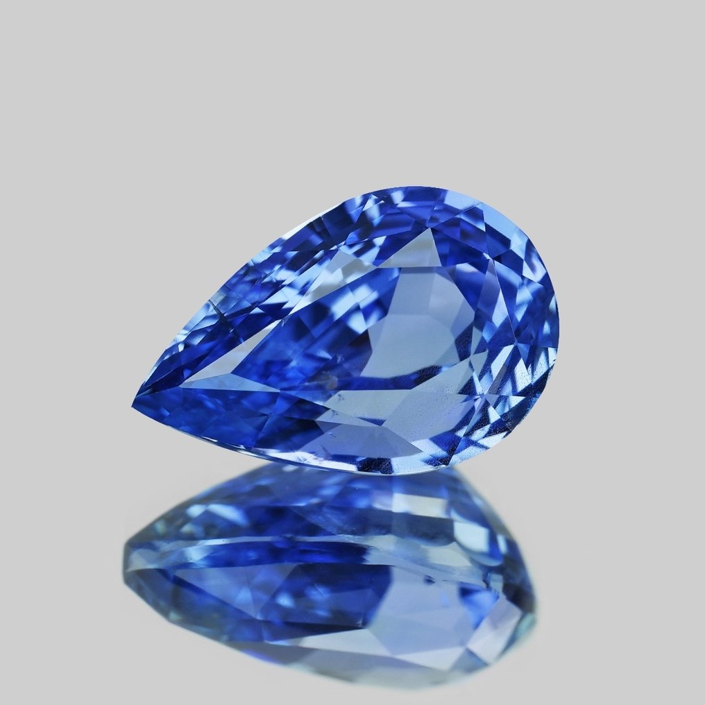 1 pcs Kék Zafír - 2.00 ct - Amerikai Gemmológiai Intézet (GIA) #1.0