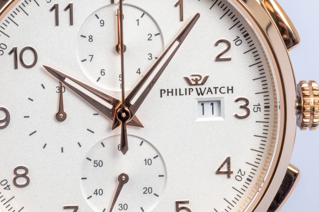 Philip Watch - Roma - Classic - Chronograph - Swiss Made - 41 mm - Free shipping - Men - 2025 #3.2