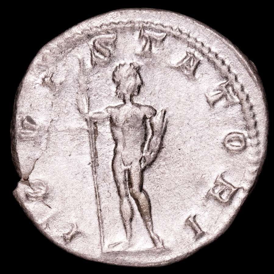 Római Birodalom. III. Gordian (AD 238-244). Antoninianus Rome, A.D. 241-243. IOVI STATORI, Jupiter standing facing slightly to the left, with his head turned  (Nincs minimálár) #1.0