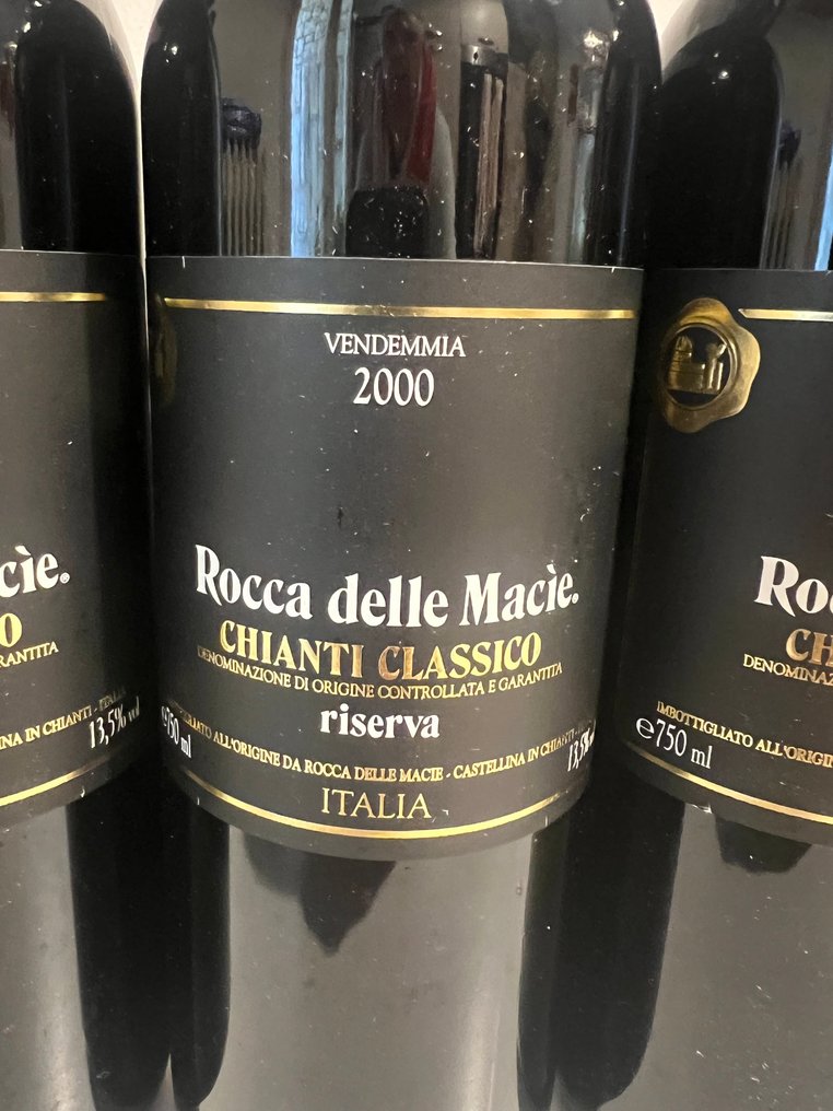 2000 Rocca delle Macie - Chianti Classico Riserva - 6 Bottles (0.75L) #3.2