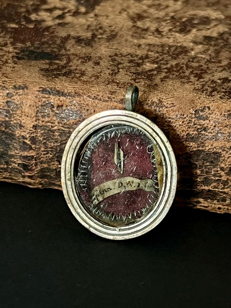  聖物匣 - 玻璃, 合金 - 1800-1850 - 耶稣基督的圣刺冠  #1.0