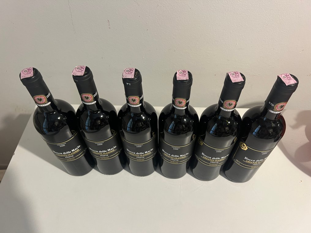 2000 Rocca delle Macie - Chianti Classico Riserva - 6 Bottles (0.75L) #2.1