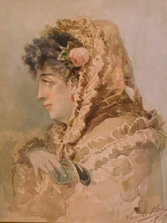 Ines Nagini (XIX) - Ritratto femminile #1.0