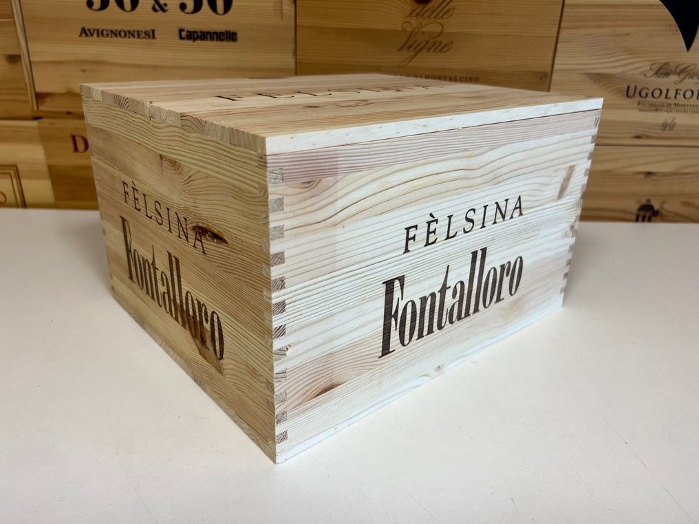 2019 Fattoria di Felsina, Fontalloro - Toscana IGT - 6 Flasker (0,75 L) #4.3