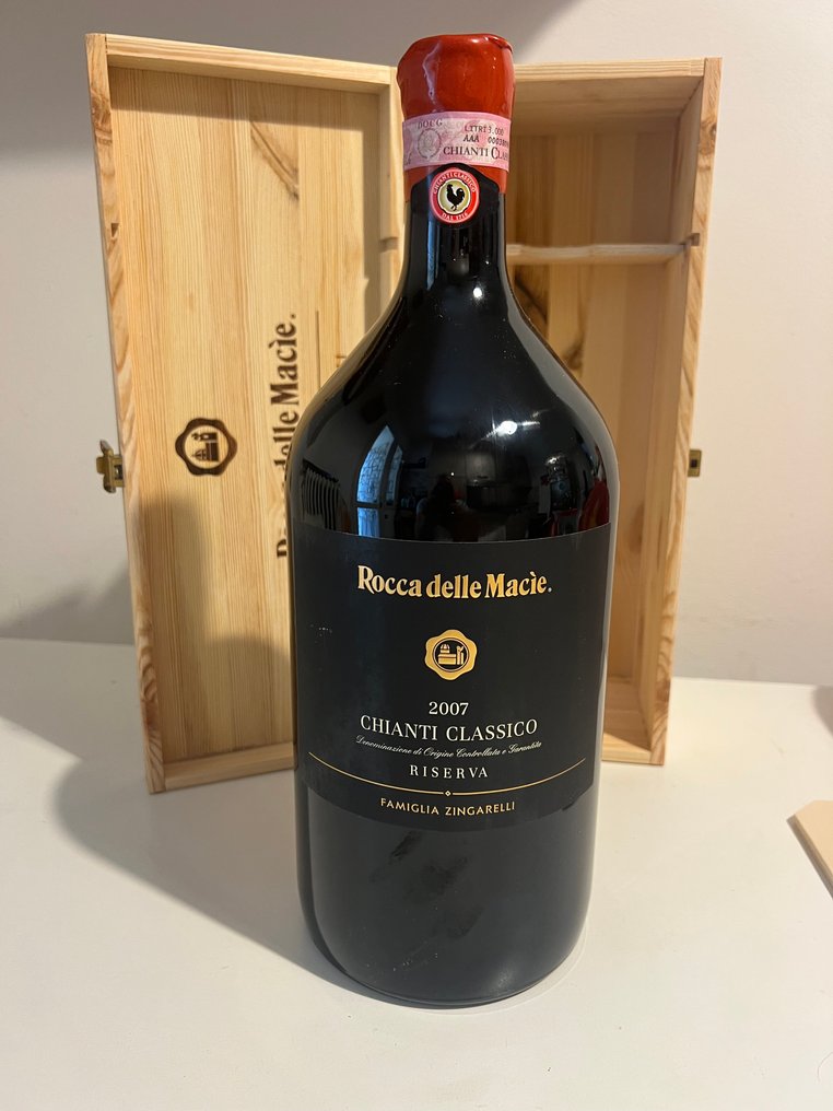 2007 Rocca delle Macie - Chianti Classico Riserva - 1 Double Magnum/Jeroboam (3.0L) #1.0