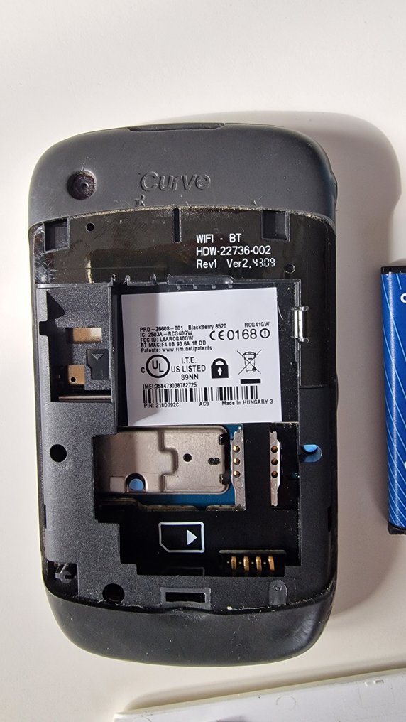 Blackberry BlackBerry Curve 8520 - Κινητό τηλέφωνο - Στην αρχική του συσκευασία #2.1