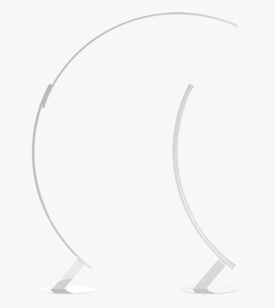 KDLN - Hansandfranz - Állólámpa - Kyudo - Üveg, Fém - Kundalini #4.3