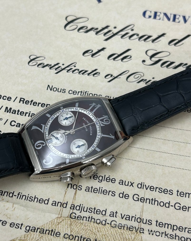 Franck Muller - Cintrée Curvex Casablanca Chronograph Cherry - 6850 CC AT - Άνδρες - 2009 #3.2