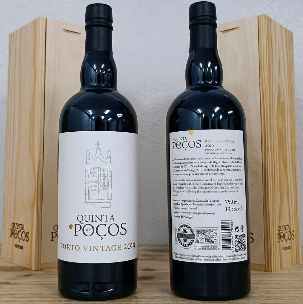 2019 Quinta dos Poços - Vintage Port -  Porto  - 2 Bottles (0.75L) #4.3