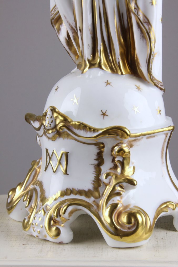 Vieux Bruxelles - Statuetta - Madonna met kind - Porcellana #2.1