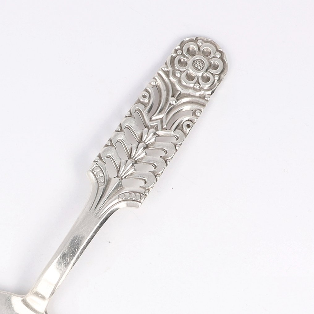 David Andersen - Serveerlepel - model Floriform - Serving spoon - .925 silver #2.1