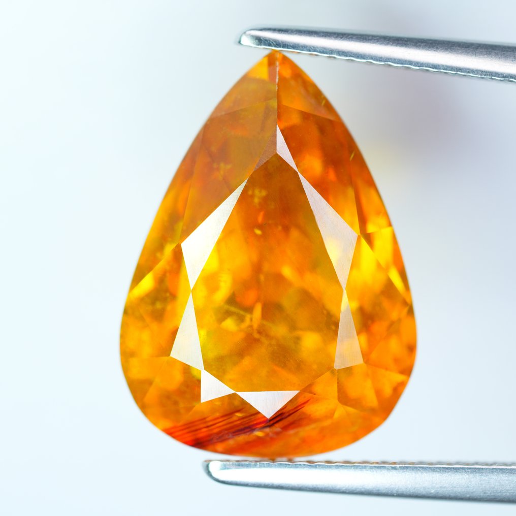 黄色 闪锌矿  - 22.25 ct - 国际宝石研究院（IGI） - 来自西班牙的精品宝石 #1.0