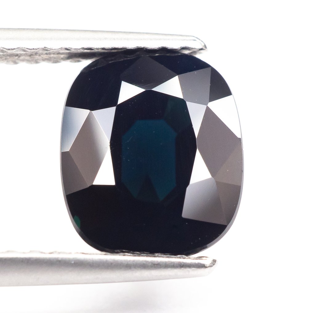 Ei pohjahintaa Safiiri - 3.11 ct - Jalokivitodistus, Antwerpen (GRA) - Tummansininen #1.0