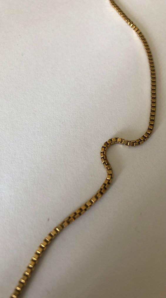 頸鏈 - 18 克拉 黃金 #1.0