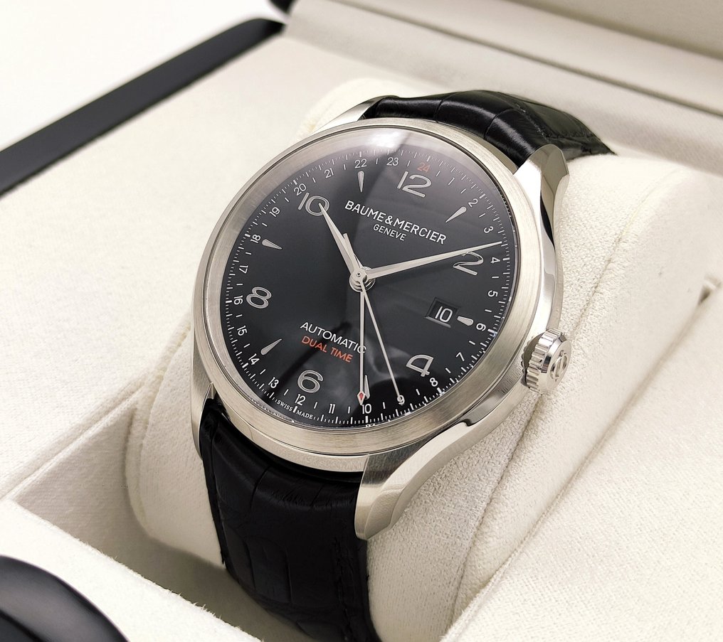 Baume & Mercier - Clifton Dual Time Automatic - No Reserve Price - M0A10302 - Men - 2010-2020  #2.1