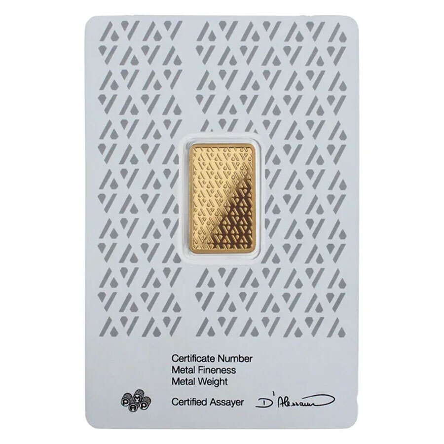 5 grammes - Or - .9999 Fine Gold Bar Acre Limited Edition Mint #1 (In Assay) - Scellé & avec certificat #1.0