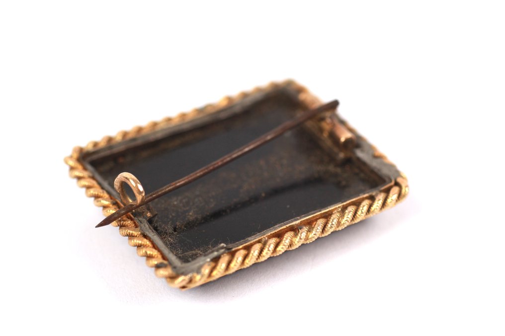 胸针 - 14K包金 黄金 #4.3