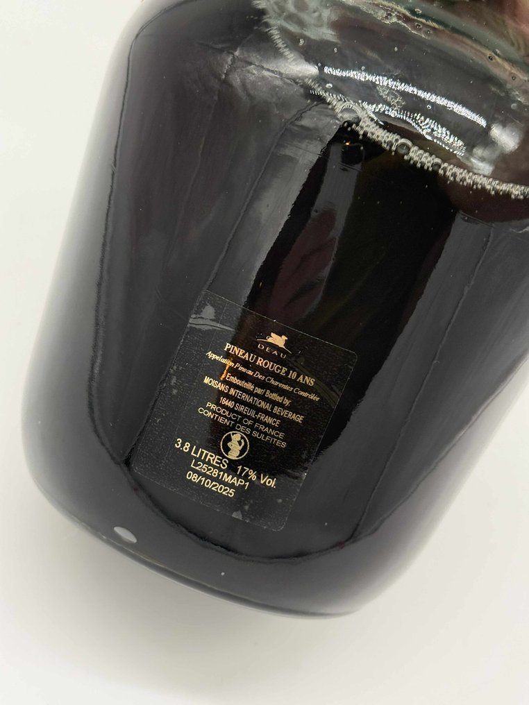 Deau - Pineau des Charentes - Pineau Rouge 10years - Cognac - 1 Bottle (3.8L) #4.3