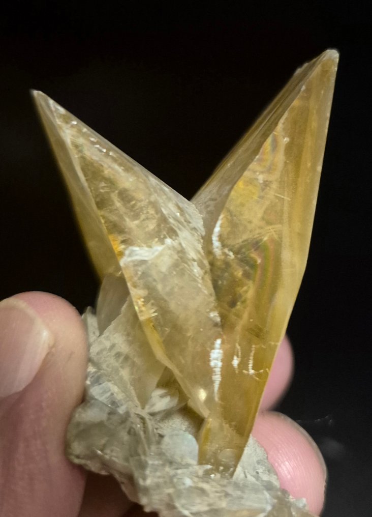 Gesso Salgemma Celestina Crystals on matrix- 1 kg - (4) #1.0