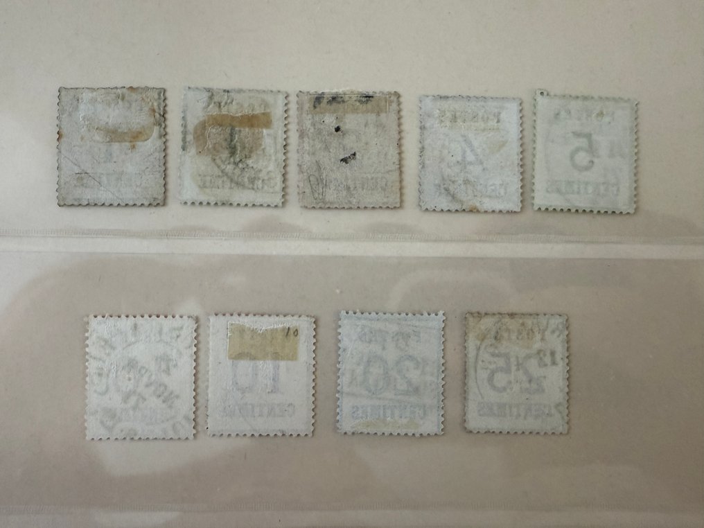 Francia - Alsacia Lorraine Yvert 1/7 en matasellos - B/TB #1.0