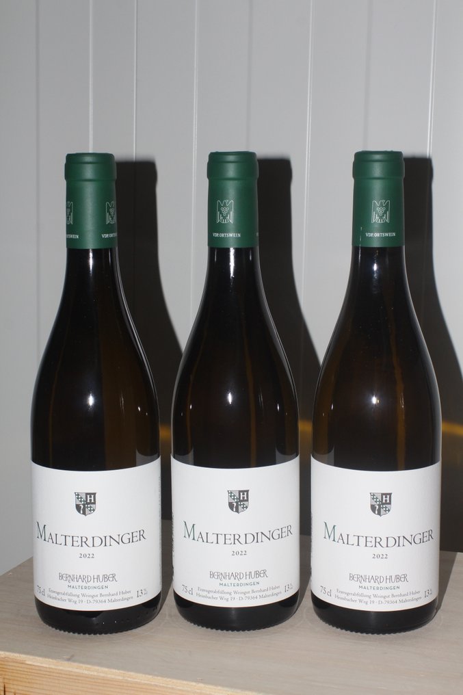 2022 Bernhard Huber, Malterdinger Chardonnay - Baden Village - 3 Bottles (0.75L) #1.0