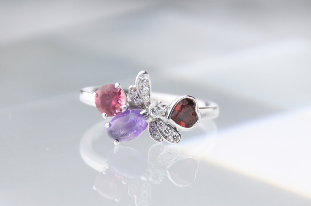 Chaumet - 戒指 - 18K包金 白金 #1.0