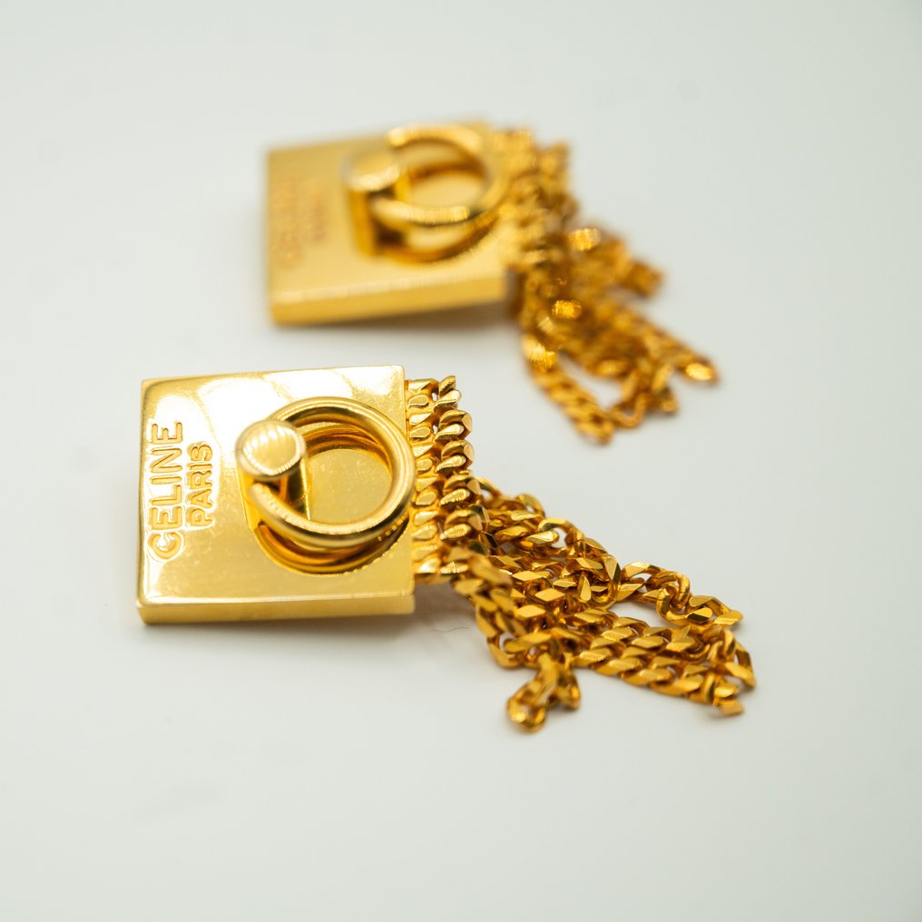 Céline - Metallo color oro - Orecchini #3.2