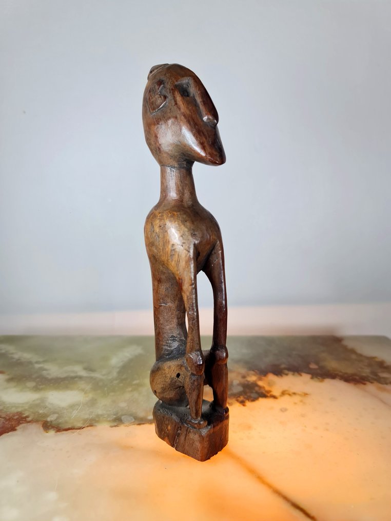 祖先塑像 - Dogon - 非洲 - 多贡小雕像，高23厘米  (没有保留价) #4.3