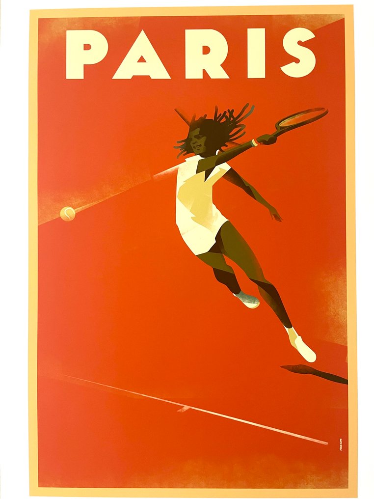 Mads Berg - “Paris, Roland Garros, 1983 [Yannick Noah]” #1.0