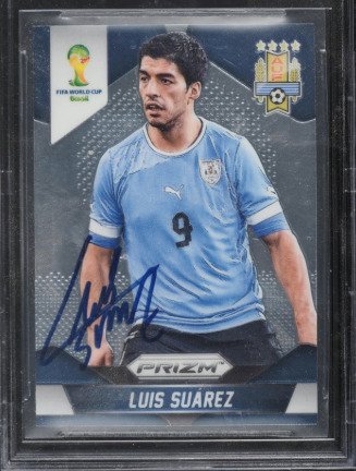 2014 Panini Luis Suarez #194 - Authentic Auto Κάρτα με αυτόγραφο - Beckett Graded card #1.0