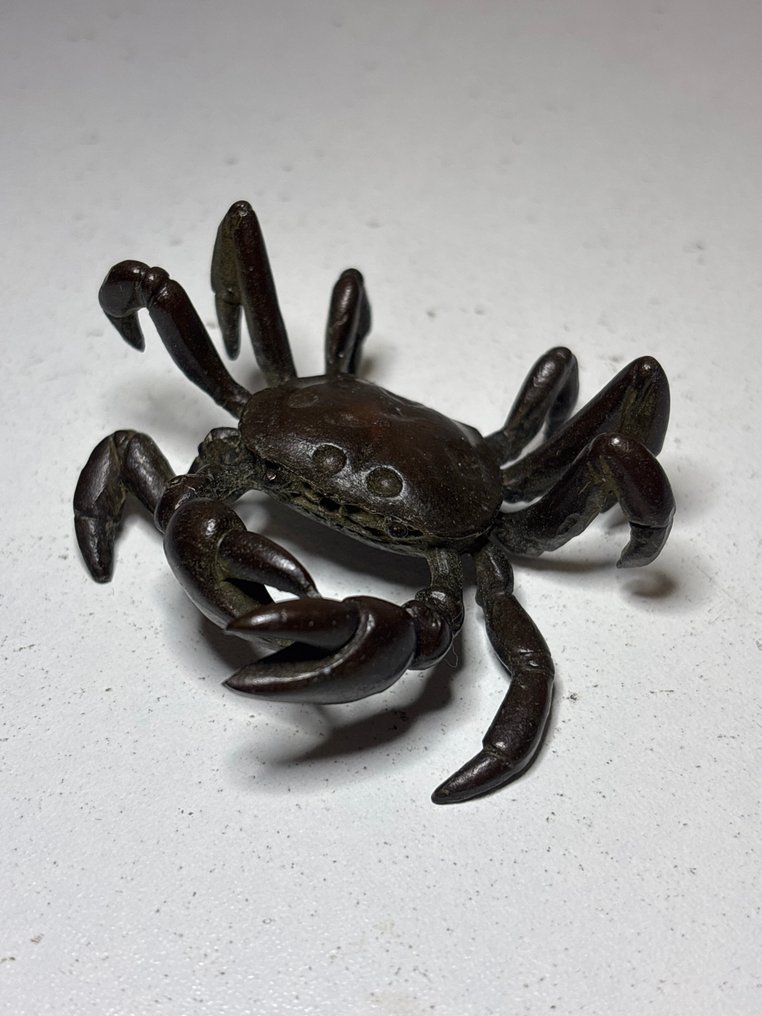 Statue, Krab - 29 mm - Bronze #2.1