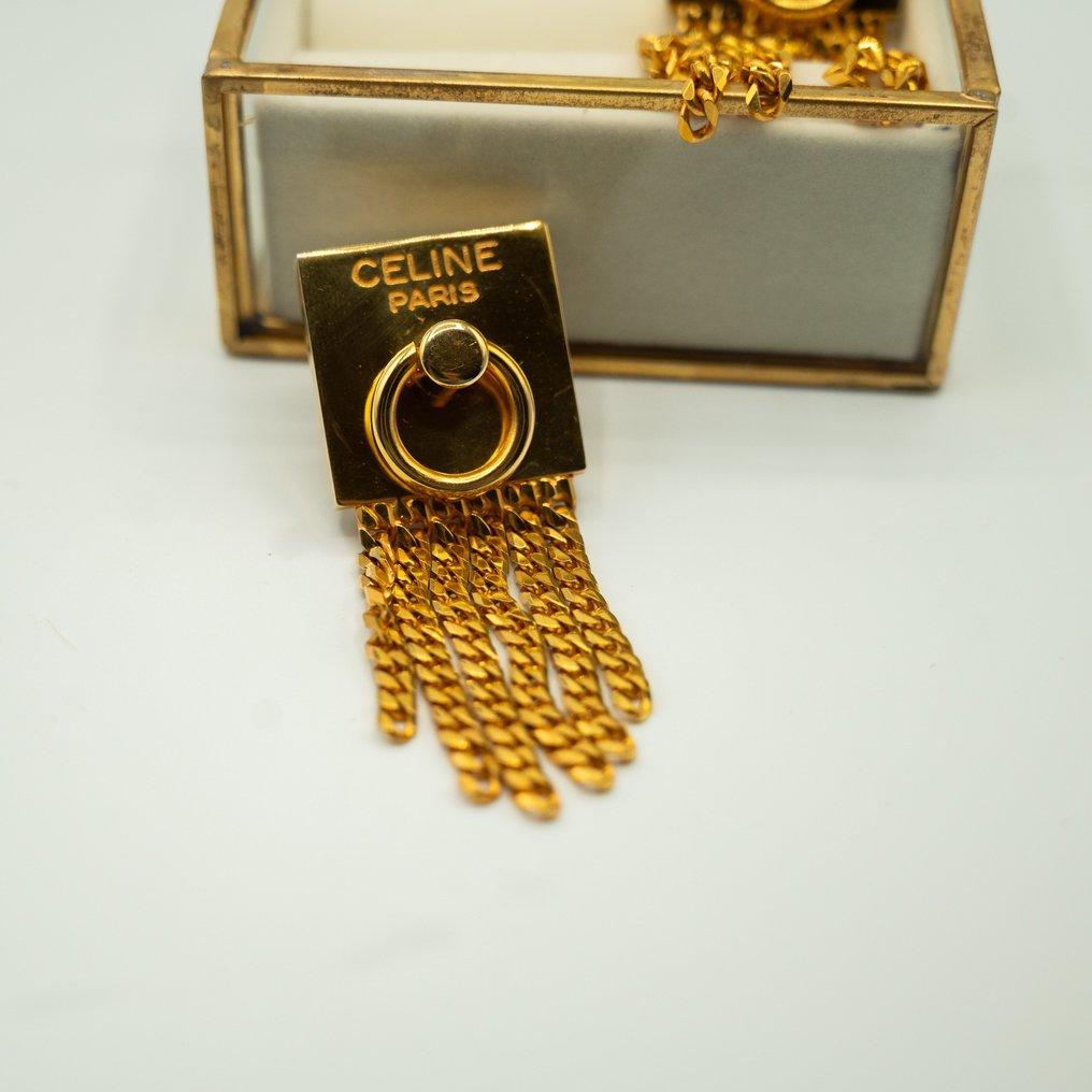 Céline - Metallo color oro - Orecchini #2.1