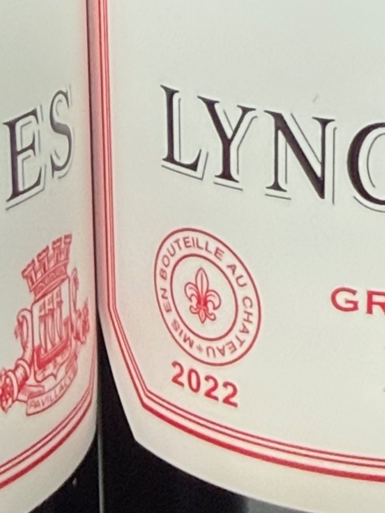 2022 Chateau Lynch Bages - Pauillac 5ème Grand Cru Classé - 6 Flasker (0,75 L) #1.0
