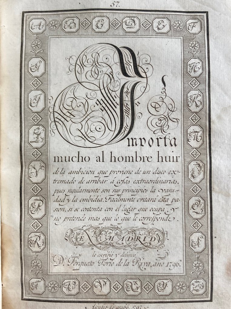 T. Torio de la Riva y Herrero - El arte de escribir - 1798 #3.2