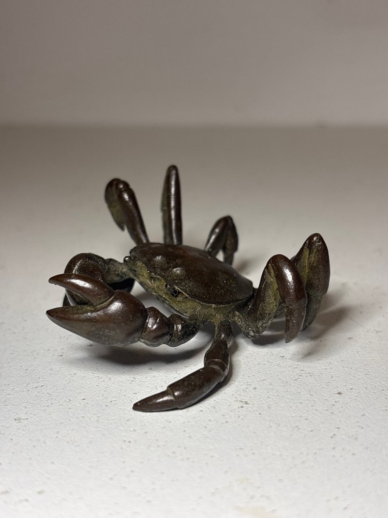 Statue, Krab - 29 mm - Bronze #1.0